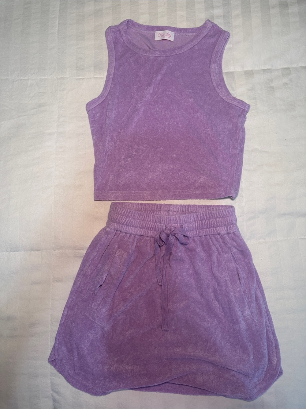 Pink Lily Lavender Set with pockets!